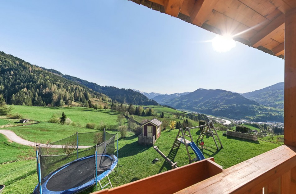 Herrlicher Ausblick vom Balkon