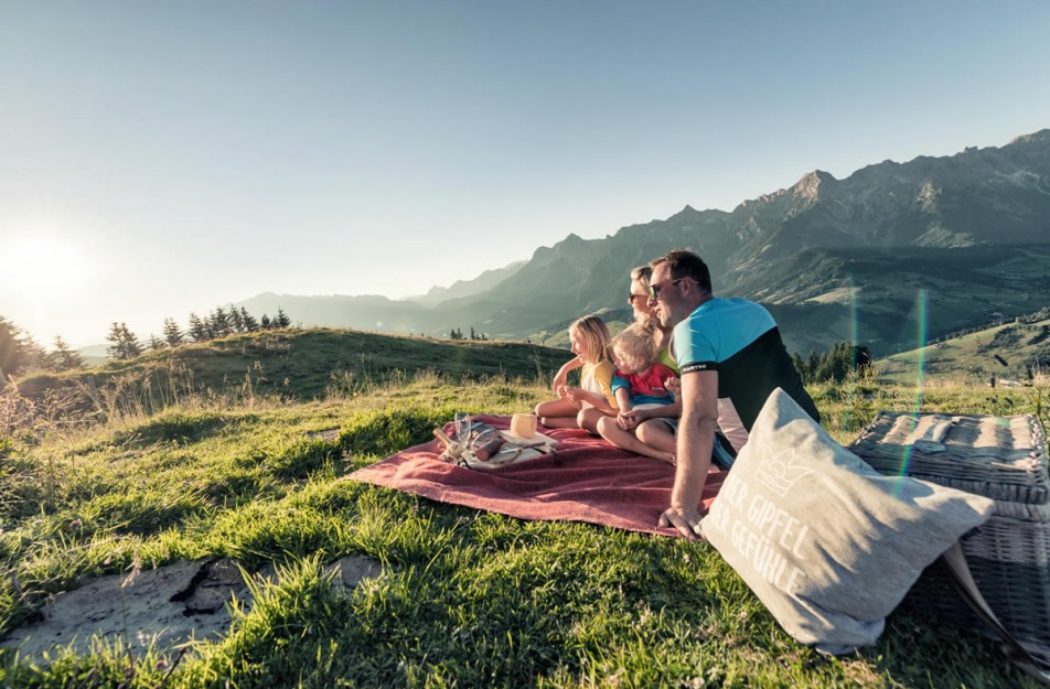 Familienwanderung © Hochkönig Tourismus - Christian Schartner
